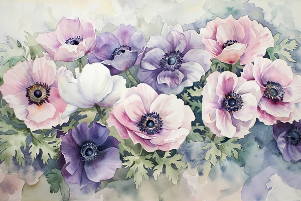 Anemone Symphony H3N9P2 45 by Abstract Rebellion