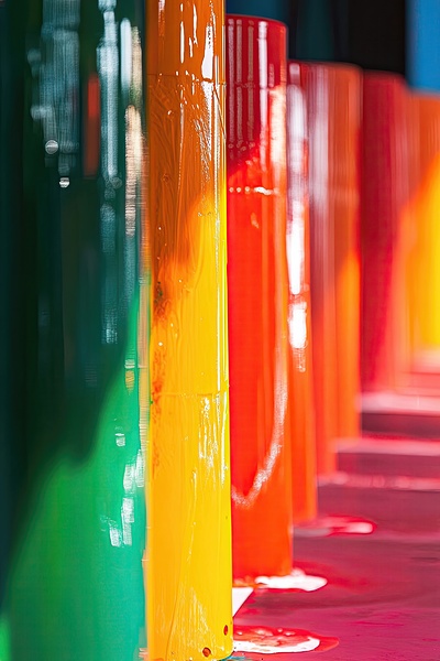 Chromatic Cylinders K8D3N9 48 by Abstract Rebellion