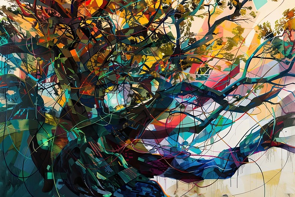 Arboreal Echoes ZX92CV 59 by Abstract Rebellion