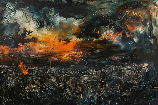 Apocalyptic Sunset 8H29NP 49 by Abstract Rebellion