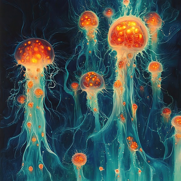 Bioluminescent Bloom 74H9P2 63   Copy by Abstract Rebellion