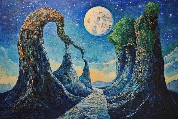 Celestial River Passage H92D3N 55 Print