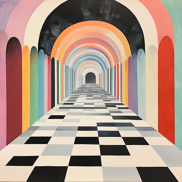 Chromatic Passage N92H5Z 57 Print