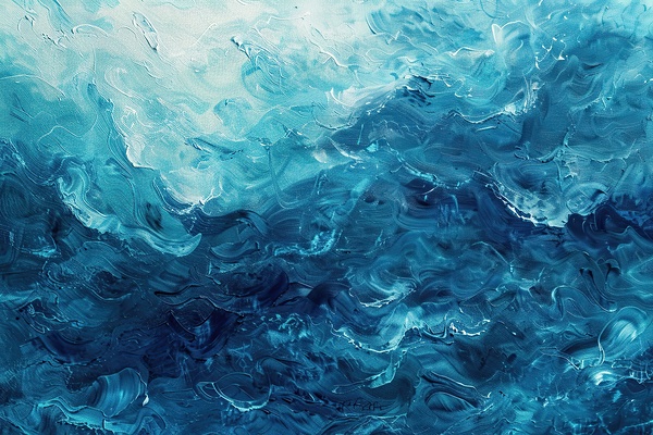 Azure Depths NZ92H3 49 by Abstract Rebellion