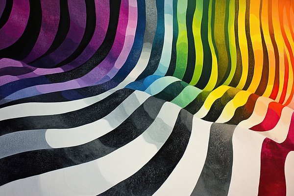 Chromatic Ripples 7P3H2N 65 by Abstract Rebellion