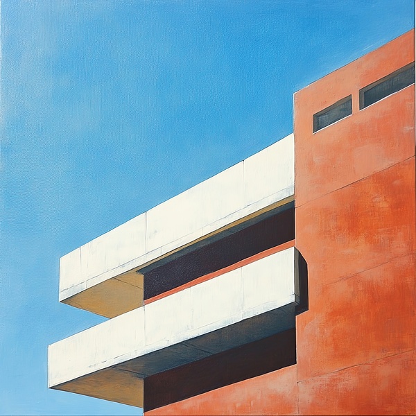 Azure Balconies N92H54 51 by Abstract Rebellion