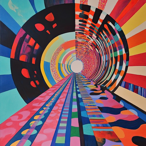 Chromatic Vortex Journey H29P3Z 57 by Abstract Rebellion