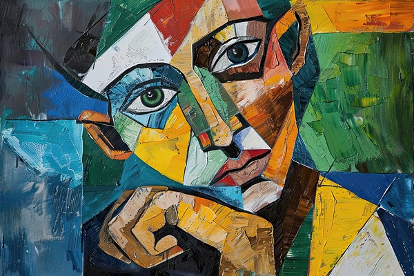 Contemplative Visage H3N8P2 52 by Abstract Rebellion