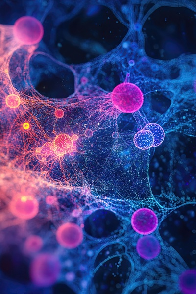 Cellular Network Glow H92N3Z 68 by Abstract Rebellion