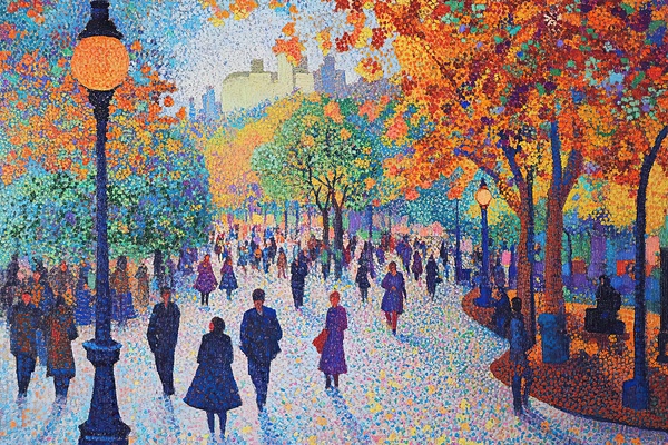 Autumn Promenade 2H9PNZ 69 by Abstract Rebellion