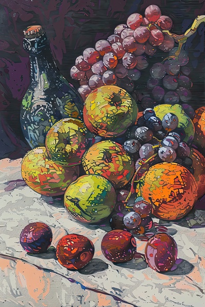 Abundant Still Life H9P4N2 65 by Abstract Rebellion