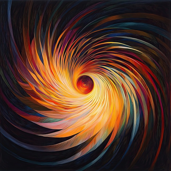Cosmic Vortex Chroma H3N9P 55 by Abstract Rebellion