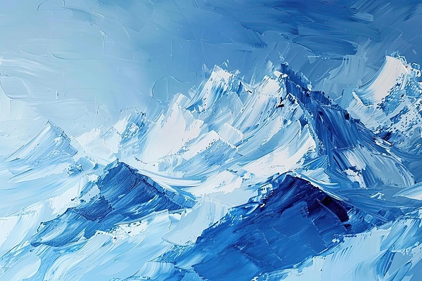 Azure Mountain  Majesty P2D3N9 45 by Abstract Rebellion