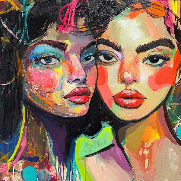 Chromatic Visages J9P4H2 57 by Abstract Rebellion