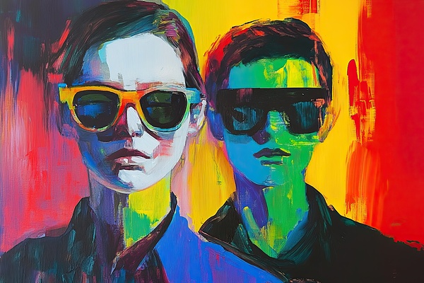 Chromatic Visages H3N9C2 53 by Abstract Rebellion