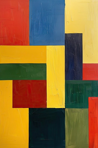 Chromatic Tetris H9P4N2 52 by Abstract Rebellion