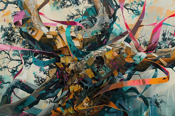 Arboreal Flux 239DJC 55 Print