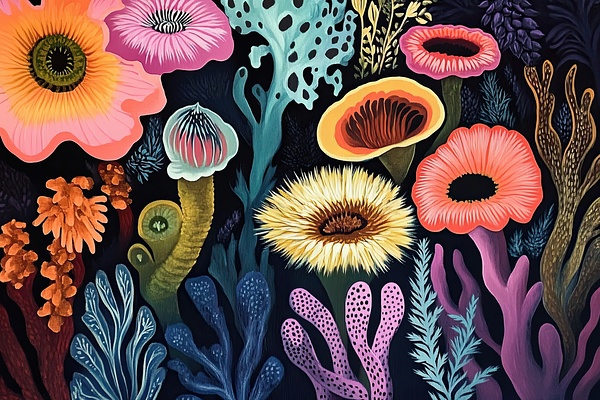 Blooming Abyss 7H3N2P 60 by Abstract Rebellion