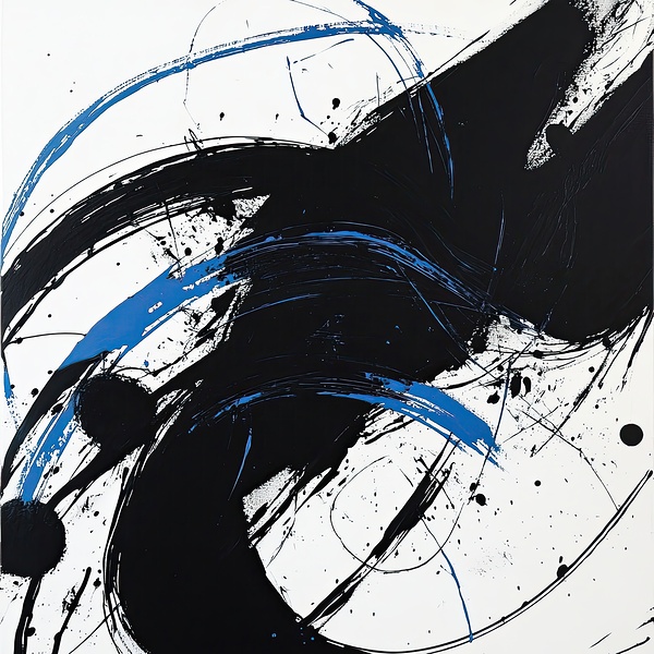 Azure Dance of Night 239VN7 48 by Abstract Rebellion
