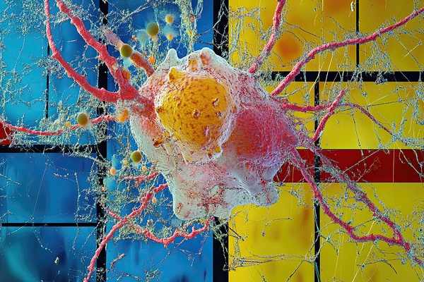 Cellular Mondrian Fusion 78HNP2 63 by Abstract Rebellion