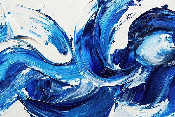 Azure Currents H42N9Z 49 by Abstract Rebellion