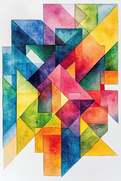 Chromatic Tessellation H9P4N2 58 by Abstract Rebellion