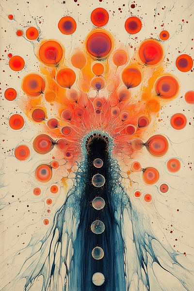 Celestial Bloom QH92P3 57 Print