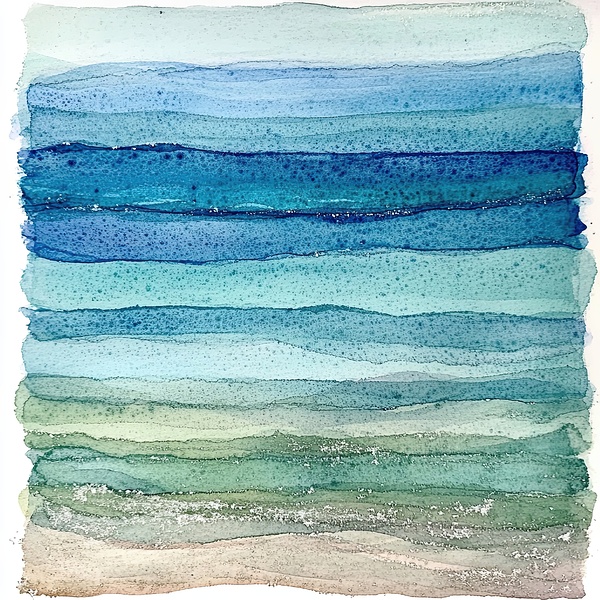 Azure Horizons Tranquil Depths 7P3H2N 45 Print