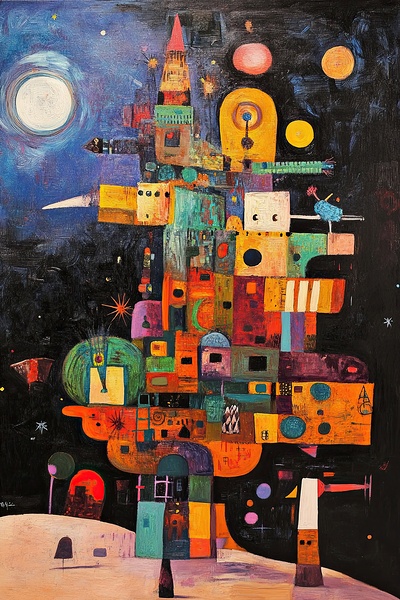 Celestial Treehouse 9P2N7H 55 by Abstract Rebellion