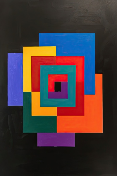 Chromatic Convergence H2N9P2 61 Print