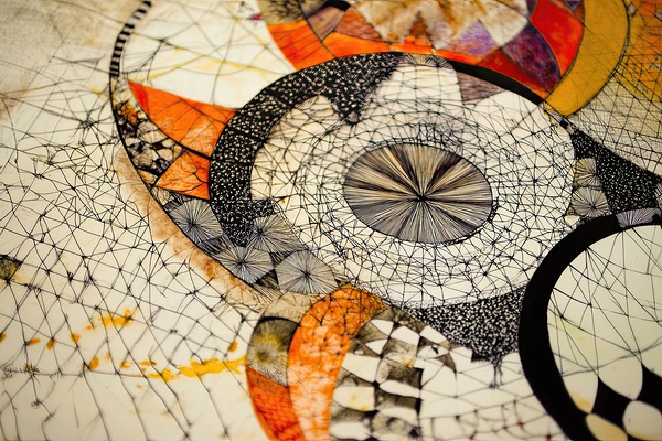Celestial Web of Being 792HKJ 55 by Abstract Rebellion