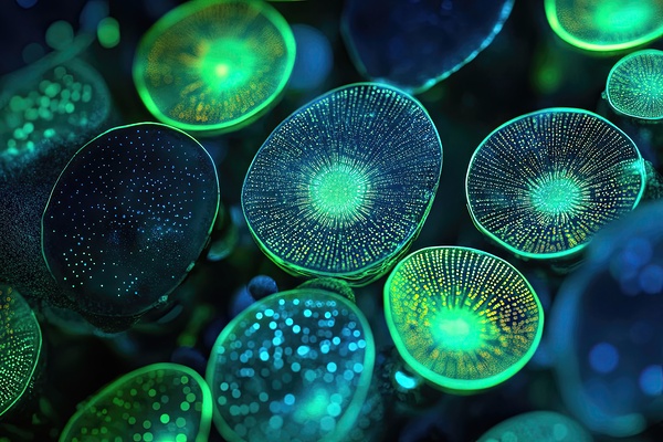 Bioluminescent Forms 7P3H9N 55   Copy Print