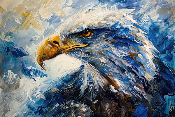 Azure Hunter 9P3N2H 57 Print