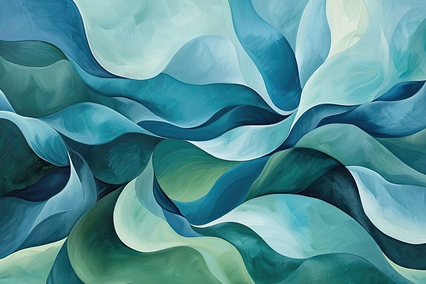 Azure Currents Flow 2H9N3Z 57 by Abstract Rebellion