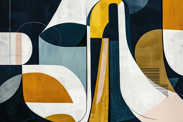 Abstract Forms Interplay 7H9N2Z 57 by Abstract Rebellion