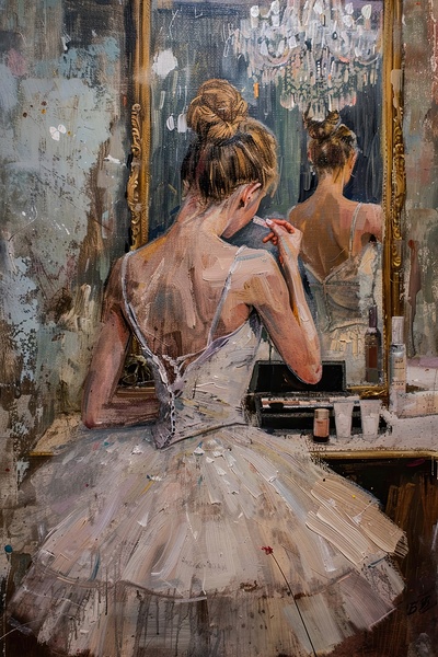 Ballerina Reflection 238H9N 50 by Abstract Rebellion