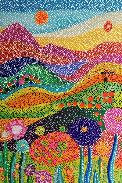 Chromatic Hills And Dales 5Z2N9H 45 by Abstract Rebellion