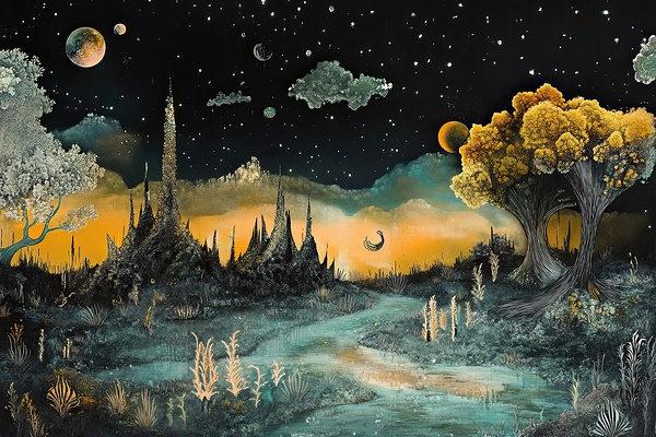 Celestial River 92HJPN 65 Print