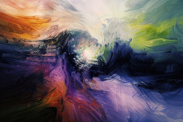 Cosmic Vortex Chroma H3N9P 48 by Abstract Rebellion