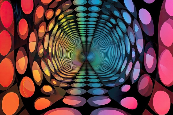 Chromatic Vortex Journey H92D3N 47 by Abstract Rebellion