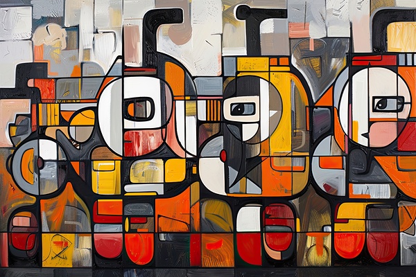Chromatic Locomotives 7P3H2N 65 by Abstract Rebellion