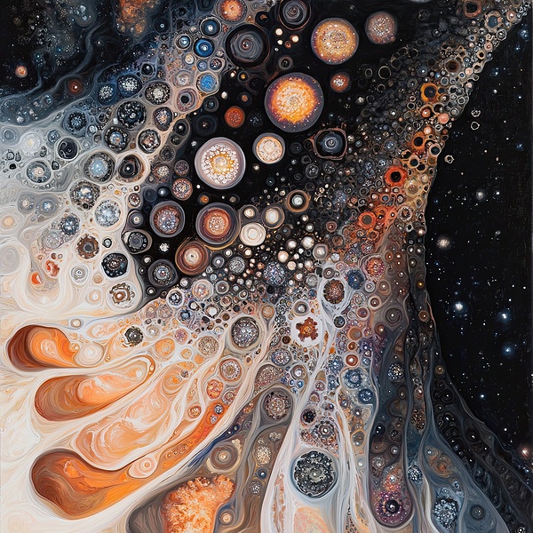 Cosmic Bloom H529PN 60 by Abstract Rebellion