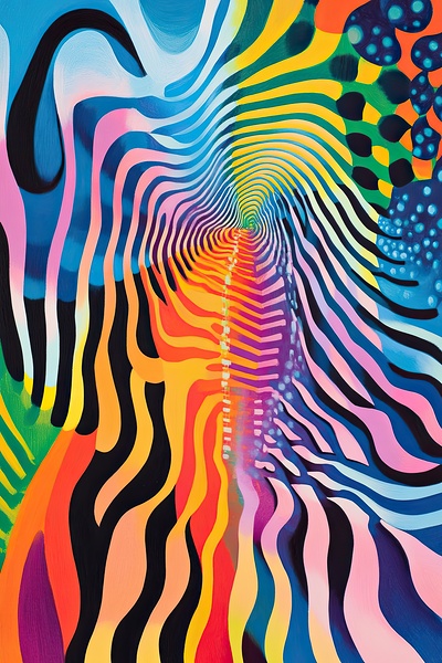 Chromatic Vortex Journey H92PN3 58 by Abstract Rebellion