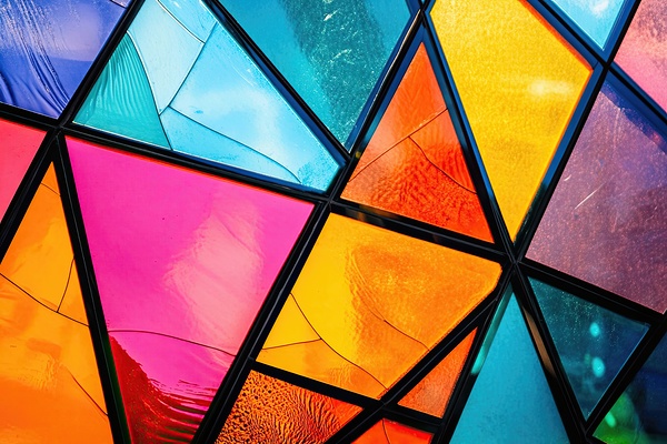 Chromatic Tesserae JH9N3Z 50 by Abstract Rebellion