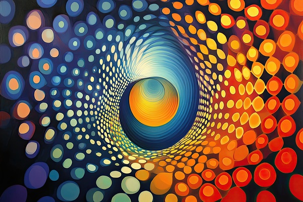 Chromatic Vortex Journey H92D3N 63 by Abstract Rebellion