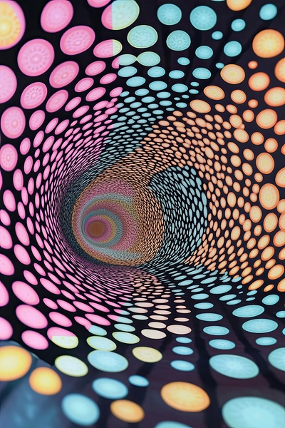 Chromatic Vortex Journey H3N2P9 57 by Abstract Rebellion