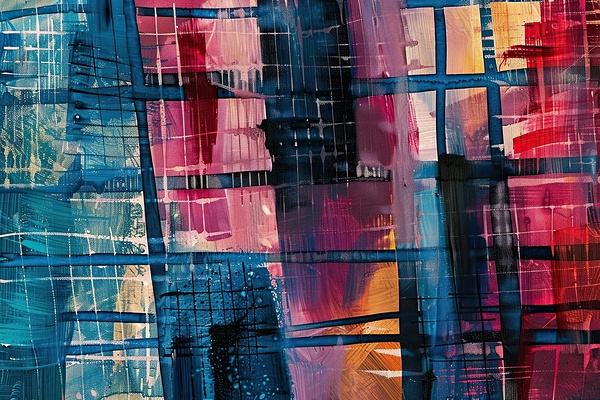 Chromatic Lattice 79B2D3 52 by Abstract Rebellion