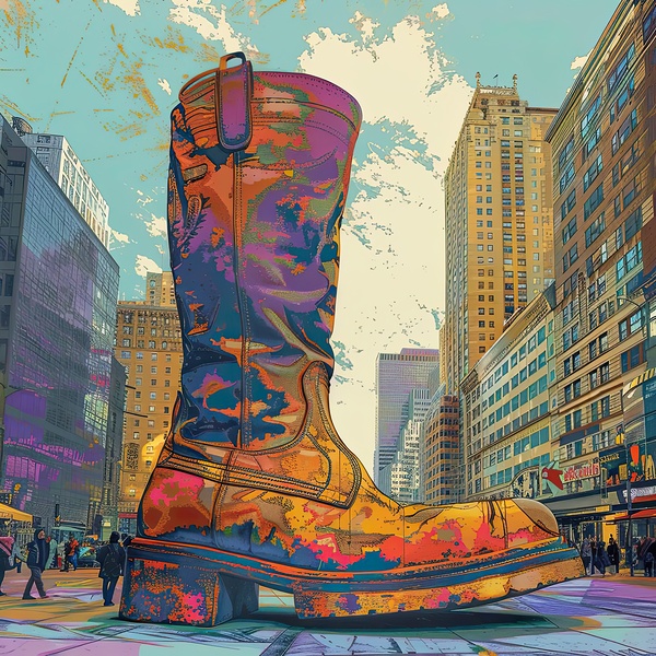 Colossal Boot Stride 7H29P4 52 by Abstract Rebellion