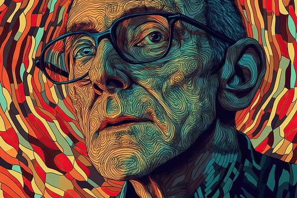 Contemplative Visage K9P3N2 62 by Abstract Rebellion