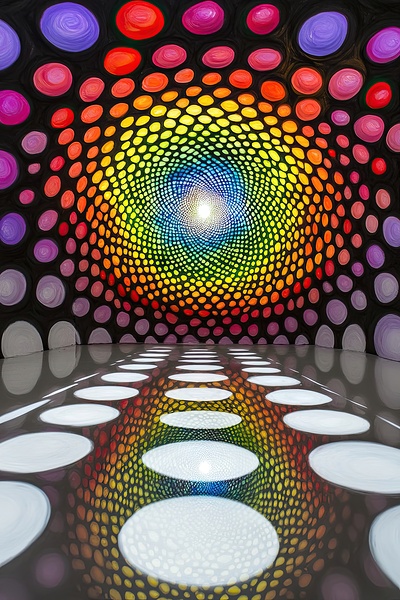 Chromatic Vortex Journey H2N9PB 60 by Abstract Rebellion